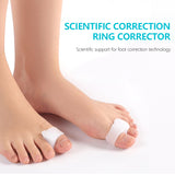 Bunion Corrector & Toe Separator - Hallux Valgus Toe Straightener for Ingrown Toenail Corrector and Foot Pain Relief