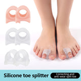 Bunion Corrector & Toe Separator - Hallux Valgus Toe Straightener for Ingrown Toenail Corrector and Foot Pain Relief