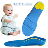 Children's Orthopedic Insoles Flat Feet Correction Arch Support Gel Pads Made Durable PU Material for Kids' Sports School Shoes