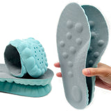 4d Cloud Breathable Memory Foam Insoles With Arch Support Sports Cushioning for Running Shoes