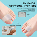 Bunion Corrector & Toe Separator - Hallux Valgus Toe Straightener for Ingrown Toenail Corrector and Foot Pain Relief