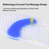 Breathable Lightweight Silicone Gel Insole Arch Support Foot Comfort Pain Relief Shoe Insert