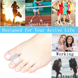 Bunion Corrector & Toe Separator - Hallux Valgus Toe Straightener for Ingrown Toenail Corrector and Foot Pain Relief