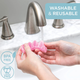 Customizable Five-Hole Silicone Toe Spreader Breathable Bunion Protector with Fast Pain Relief Hammer Adjustable Toe Separator