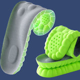 4d Cloud Breathable Memory Foam Insoles With Arch Support Sports Cushioning for Running Shoes
