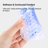Breathable Lightweight Silicone Gel Insole Arch Support Foot Comfort Pain Relief Shoe Insert