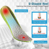 Add High Soft Insoles Adjustable Height Insoles Arch Support Height Insoles Boosting Insoles Breathable Shoe Insoles