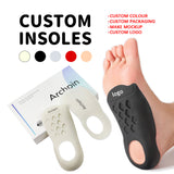 Orthopedic Insoles for Shoes Arch Support Inserts Sports Orthotics Insoles & Gel Insoles for Foot Pain Relief